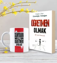 BK Gift Kişiye Özel Öğretmen Olmak Kitabı ve Kupa Hediye Seti - 6