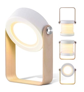 Schulzz Katlanabilir Kısalabilir USB Şarj LED Gece Lambası (Beyaz)