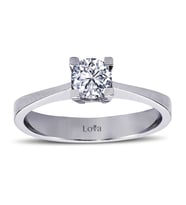Lova H Renk 0,40 Karat Pırlanta Tektaş Yüzük - 1010012