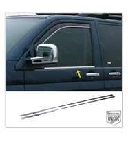 VW T5 Transporter Krom Cam Çıtası 2 prç. 2003-2015 P. Çelik