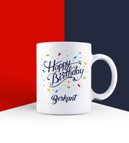 Kişiye Özel Happy Birthday Kupa Bardak 85730