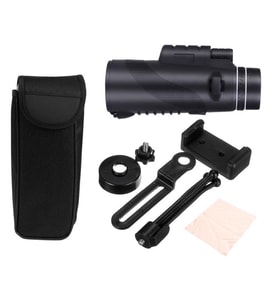 Monoküler Teleskop HD Dürbün BAK4 50x60 Tripod Telefon Klip