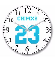 Bts Chımx2 Duvar Saati Bombeli Gercek Cam