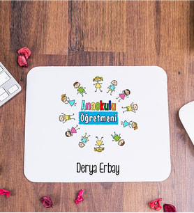 Anaokulu Öğretmeni Mouse Pad