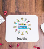 Anaokulu Öğretmeni Mouse Pad