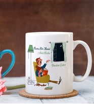 BK Gift Kişiye Özel Babalar Günü Temalı Beyaz Kupa Bardak 36260b