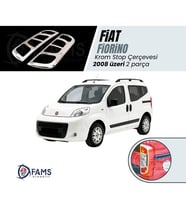 Fiat Fiorino Krom Stop Çerçeve 2 Parça 2008 Üzeri P.ÇELİK