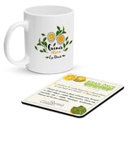 BK Gift Kişiye Özel Geçmiş Olsun Kupa Ve Bardak Altlığı Hediye Seti  1