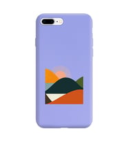 Lila Lansman Telefon Kılıfı Iphone 7 Plus