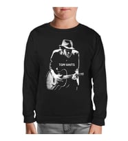 Tom Waits Siyah Çocuk Sweatshirt