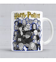 Harry Potter Karakter Kolaj Sanatları Kupa Bardak Porselen