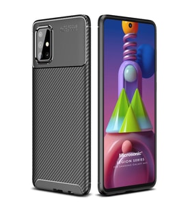 Microsonic Samsung Galaxy M51 Kılıf Legion Series Siyah