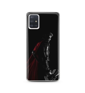 Aslan Neon Tasarım Süper Şeffaf Silikon Telefon Kılıfı Samsung A51