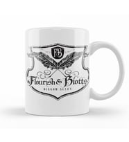 Harry Potter  Flourish And Blotts Kupa Bardak Porselen