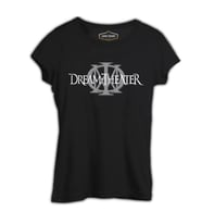 Dream Theater - Logo Siyah Kadın Tshirt