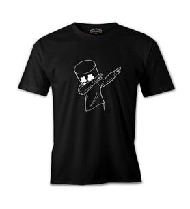 Marshmallow - XX Siyah Erkek Tshirt