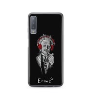 Einstein Tasarım Süper Şeffaf Silikon Telefon Kılıfı Samsung A7 (2017)