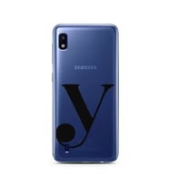 Samsung A10 Harf Tasarımlı Telefon Kılıfı Y-Harfi 