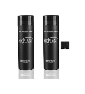 Fixplant 2 Şişe Saç Dolgunlaştırıcı Toz 56 Gr - Siyah