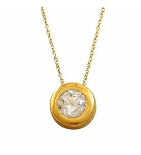 Tektaş Kolye 1,71 Gram 14 Ayar Altın (Sarı)
