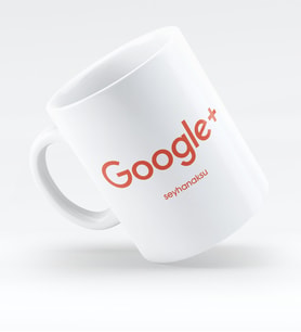 BK Gift Kişiye Özel Google Plus Beyaz Kupa Bardak  2