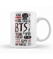 Bts  Kupa Bardak Porselen