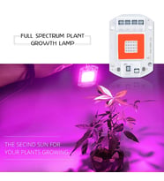 Tam Spektrum 50W 220V Yeni Nesil Bitki Büyütme Led Cob Çip