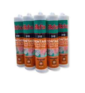 Kartonpiyer & Stropiyer Yapıştırıcı Beyaz 310 Ml x 5'Li Set