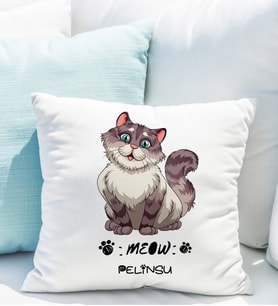 Kişiye Özel Meow Kedi Yasığı