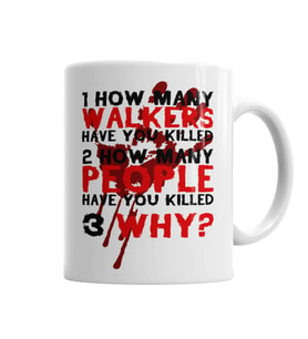 Quantos The Walking Dead Kupa Bardak Porselen