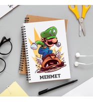 Super Mario Defteri Kişiye Özel