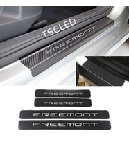 Fiat Freemont Karbon Kapı Eşiği Koruma Sticker (4 Adet)