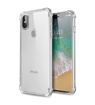 Vendas iPhone XS Max Air security serisi aribag köşeli kılıf (Renksiz)
