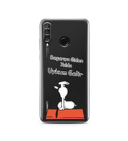 Snoopy Tasarımlı Süper Şeffaf Silikon Telefon Kılıfı Huawei P30 Lite