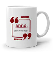 BK Gift Kişiye Özel Anne Beyaz Kupa Bardak  24