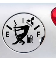 Mitsubishi Yakıt Deposu Kapağı Oto Araba Sticker Çıkartma