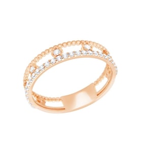 Diamond Line-Gülaylar Altın 14 Ayar Trend Yüzük