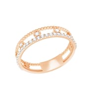 Diamond Line-Gülaylar Altın 14 Ayar Trend Yüzük