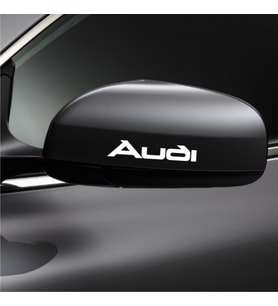 Audi 2 Araba Yan Ayna Araç Sticker Yapıştırma 2Adet