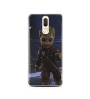 Baby Groot Tasarım Süper Şeffaf Silikon Telefon Kılıfı Huawei Mate 10 Lite 