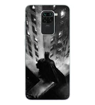 Batman Tasarım Süper Şeffaf Silikon Telefon Kılıfı Xiomai Redmi Note 9
