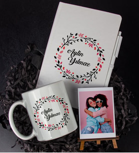 Kişiye Özel Defter Kalem Kupa Ve Fotoğraflık Seti 85987