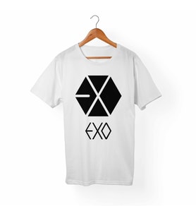 Exo Çocuk Beyaz Tişört