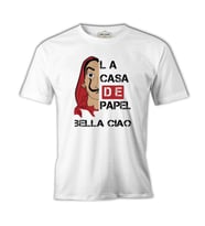 La Casa De Papel - Bella Ciao Beyaz Erkek Tshirt