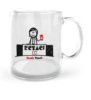 BK Gift Kişiye Özel Mesleki Eczacı Cam Kupa Bardak  5