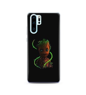 Baby Groot Tasarım Süper Şeffaf Silikon Telefon Kılıfı Huawei P30 Pro