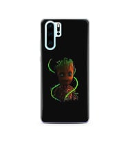 Baby Groot Tasarım Süper Şeffaf Silikon Telefon Kılıfı Huawei P30 Pro