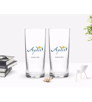 BK Gift Kişiye Özel Renkli Baskılı Aydın Tasarımlı Turistik İkili Rakı Bardağı Seti-1 (Beyaz)