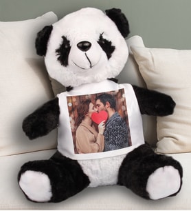 Kişiye Özel Fotoğraflı Peluş Panda 23 Cm 81881