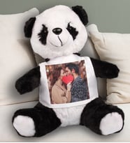 Kişiye Özel Fotoğraflı Peluş Panda 23 Cm 81881